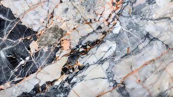Elegant marble texture background showcasing intricate patterns and natural color variations photo