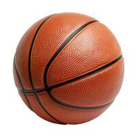 Isolated basketball on transparent background photo