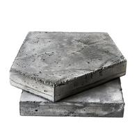 Two rough square concrete slabs stacked on top of each other photo