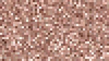 Abstract background with blurry brown pixel color censorship element. Appropriate for digital design projects vector