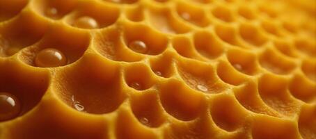 Vibrant abstract honey texture pattern as a lively business presentation backdrop photo
