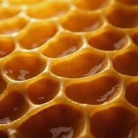 Vibrant abstract honey texture pattern as a lively business presentation backdrop photo