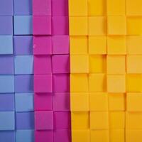 Cheddar Checkers Contrasting colored chessboard made from cheddar cheese slices photo