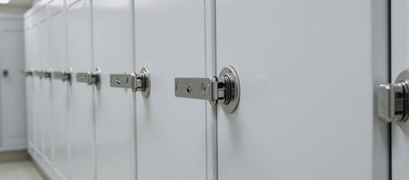 Shielded locker image showcasing secure data storage solution photo