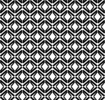Black seamless geometric pattern in the form of quadrangles and lines on a white background vector