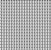 Seamless geometric pattern in the form of black circles and ovals on a white background vector