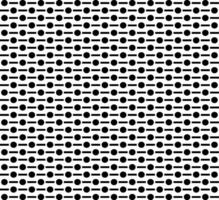 Seamless texture in the form of a geometric pattern of black lines and circles on a white background vector