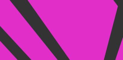 A dynamic geometric design featuring sharp black lines on a bold pink background vector