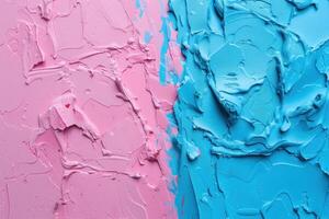 rosado y azul petróleo pintar creando un resumen antecedentes textura foto