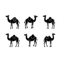 Camel and Line Art Design for Creative Projects vector