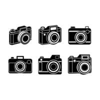 Camera and Line Art Design for Creative Projects vector
