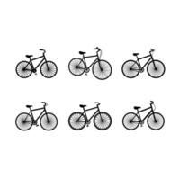 Bicycle design with line art. Perfect for modern, minimalist projects vector
