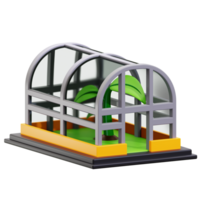 3d Green House icon. sustainable living, farm totable concepts, ecofriendly architecture, and environmental conservation projects png