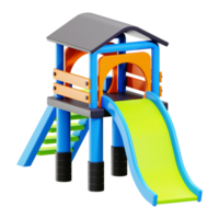 3d Playground icon. Perfect for promoting active play and imagination in children's settings png
