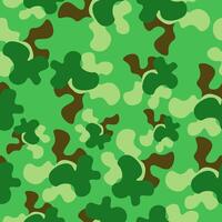 Seamless pattern of spots of different shades of green and brown, olive green shades background for design vector