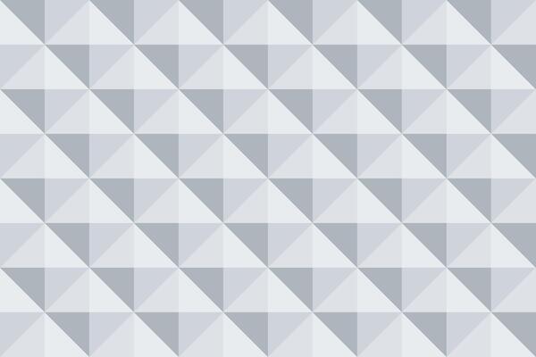 Grey background in diamond shape pattern. Triangle 3D pixel background.