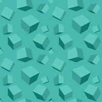 3d box pattern vector