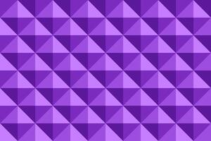 Purple background in diamond shape pattern. Triangle 3D pixel background. vector