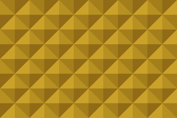 Brown background in diamond shape pattern. Triangle 3D pixel background.