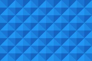 Blue background in diamond shape pattern. Triangle 3D pixel background. vector
