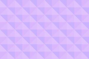 Soft purple background in diamond shape pattern. Triangle 3D pixel background. vector