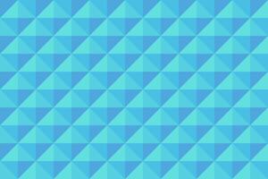 Blue background in diamond shape pattern. Triangle 3D pixel background. vector