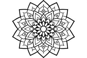 a mandala inspired by stained glass windows, with vibrant colors and intricate, ornate patterns, vector