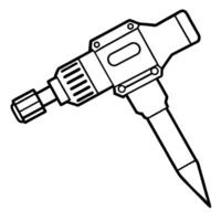hilti dd-st 150-u, illustration line art vector