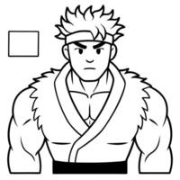 use that image as reference and one for a coloring book in fuzzy style and put numbers on the blank vector