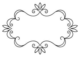 borders and frames with delicate, elegant designs suitable for wedding invitations and vector