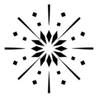 design a logo with a digital spark or burst effect symbolizing the ignition of ideas in digital vector