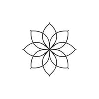 add subtle directional lines or arrows that guide the eye around the mandala, enhancing its vector