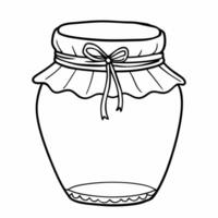 honey, illustration line art vector