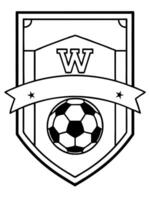 design a banner that captures the essence of football with dynamic and cheerful motifs the border vector
