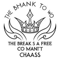 sylvies loki crown emblem and the quote the universe wants to break free, so it manifests chaos vector