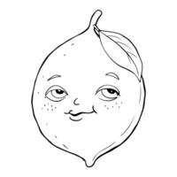 lemon sour or smiley, the lemon can show a puckered face with scrunched-up eyes, or a bright, zesty vector