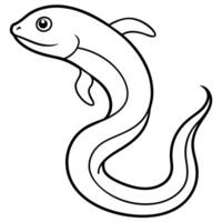 eel twisting the eel twists its body, often while maneuvering through tight spaces or during vector