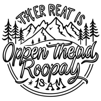 a typography that feels adventurous and free-spirited, using flowing, cursive letters with small vector