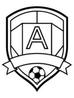 design a banner that captures the essence of football with dynamic and cheerful motifs the border vector