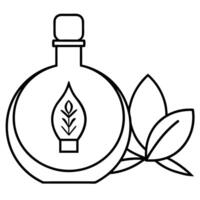 fragance y co, illustration line art vector