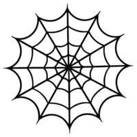 set of spiderweb hand drawn decorative cobweb elements for halloween design illustration, vector