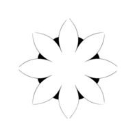 use negative space to give the design room to breathe, maintaining visual clarity, mandala smooth vector