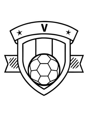 design a banner that captures the essence of football with dynamic and cheerful motifs the border