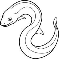 eel twisting the eel twists its body, often while maneuvering through tight spaces or during vector