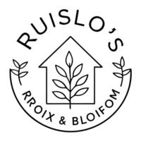 business name is ruixs with a tag line of roots and blooms play on roots as i would like to also vector