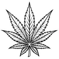 beautiful and awesome marijuana cutter friendly silhouette white background, illustration vector