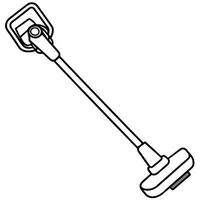 stihl trimmer, illustration line art vector
