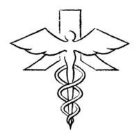 medical, illustration line art vector