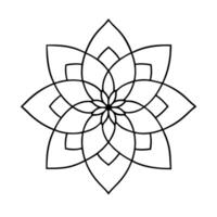 use negative space to give the design room to breathe, maintaining visual clarity, mandala smooth vector