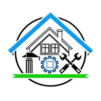 the logo of a construction company should be modern and memorable, combining elements related to vector